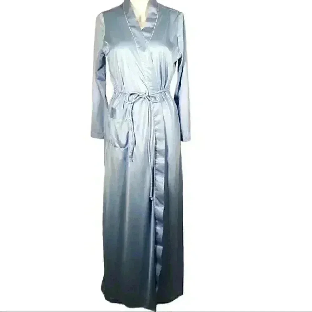 Vintage Vassarette Floor Length Robe - Picture 2 of 9